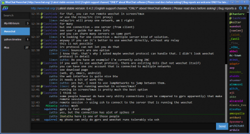 More information about "weechat-1.9.1.tar.xz"
